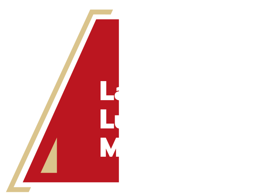 Titelbild Rot beiges Logo mit künstlerisch angeordnetem "A" für Art